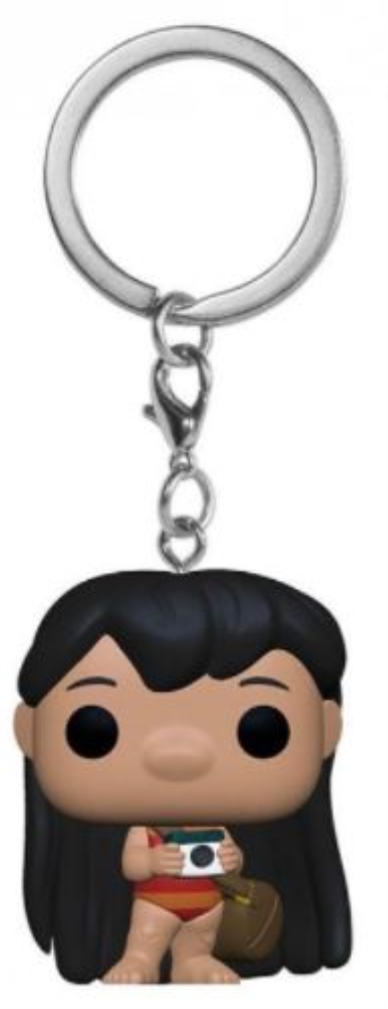 FUNKO ACTION FIGURES FUNKO POP KEYCHAIN LILO & STITCH: LILO W/ CAMERA FUNKO ACTION FIGURES FUNKO POP KEYCHAIN LILO & STITCH: LILO W/ CAMERA